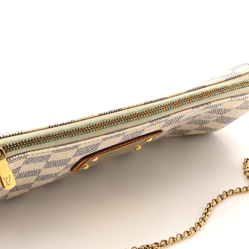 Louis Vuitton Damier Azur Eva Clutch