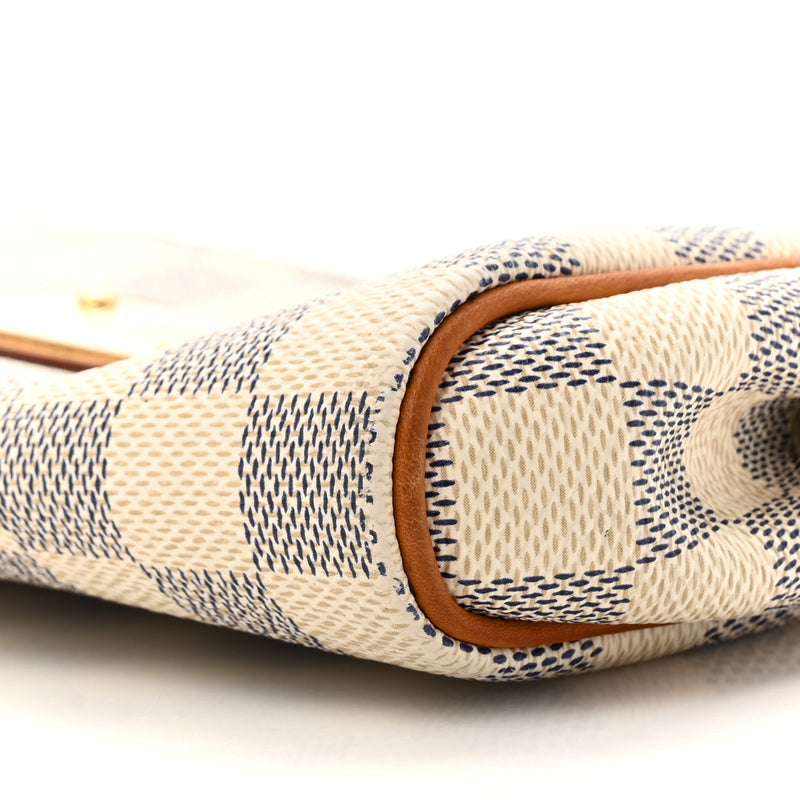 Louis Vuitton Damier Azur Eva Clutch