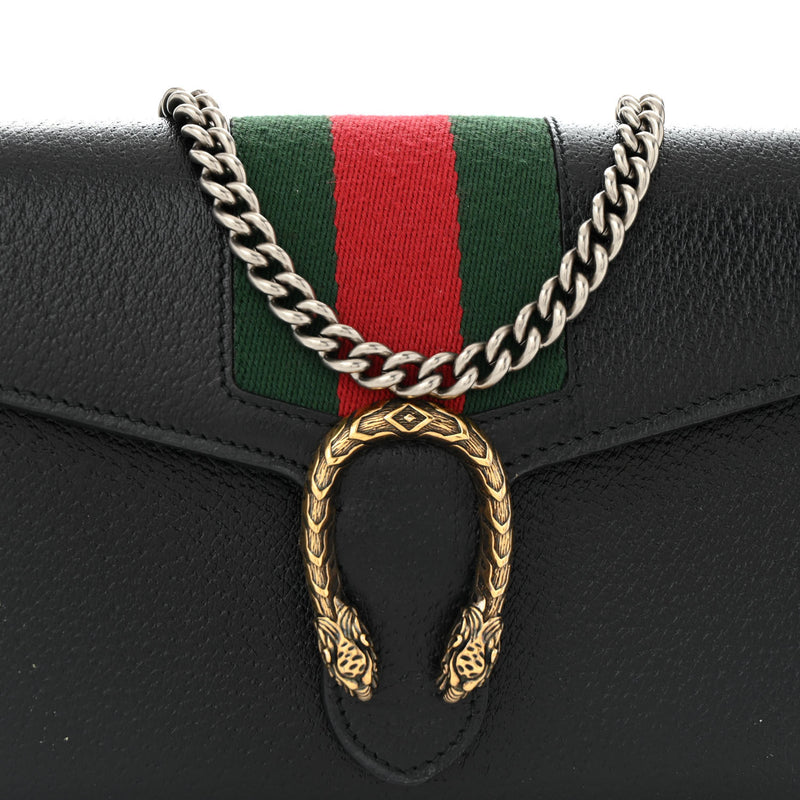 Gucci Calfskin Web Mini Dionysus Chain