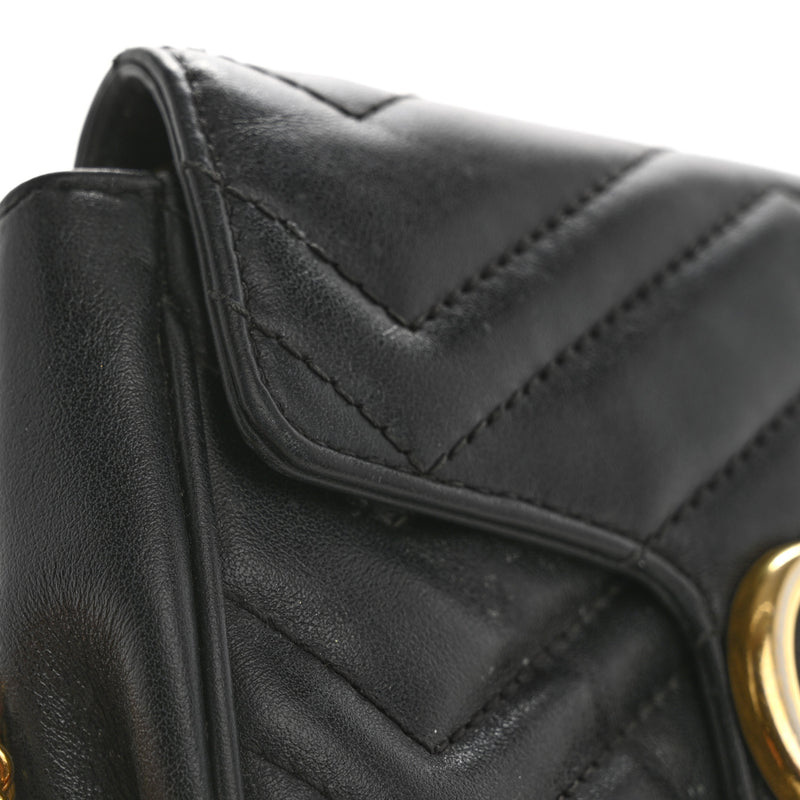 Gucci Calfskin Matelasse Super Mini Gg
