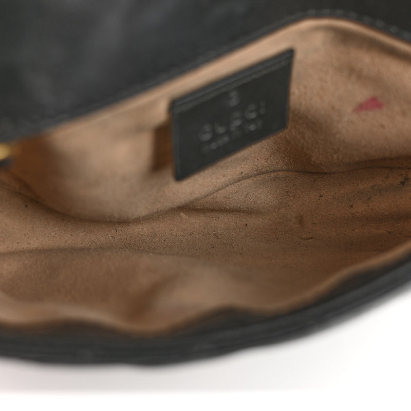 Gucci Calfskin Matelasse Super Mini Gg