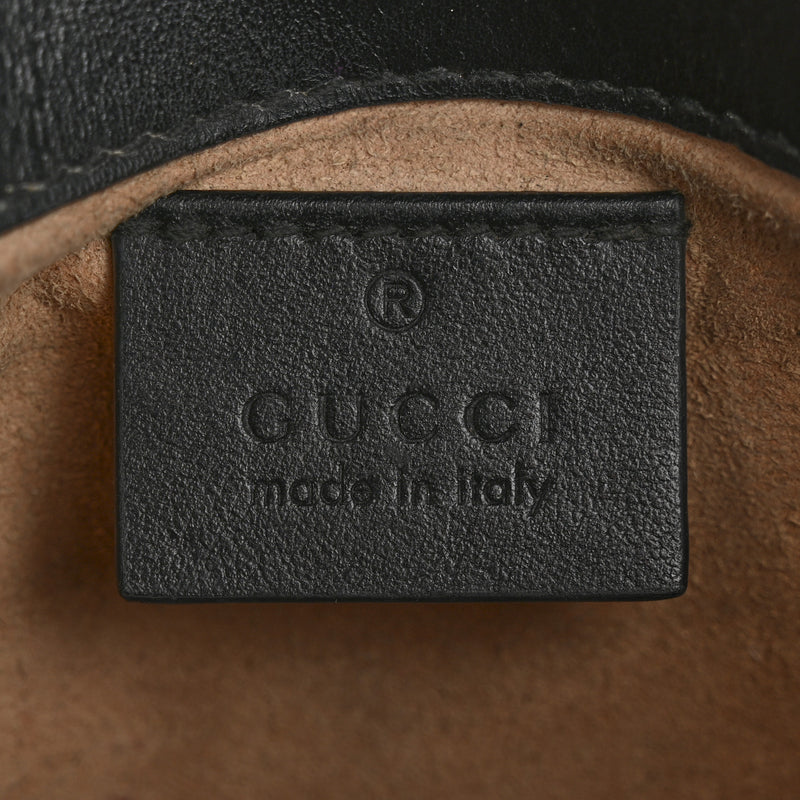 Gucci Calfskin Matelasse Super Mini Gg