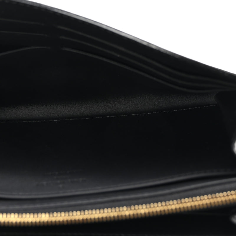 Louis Vuitton Patent Louise Wallet Black