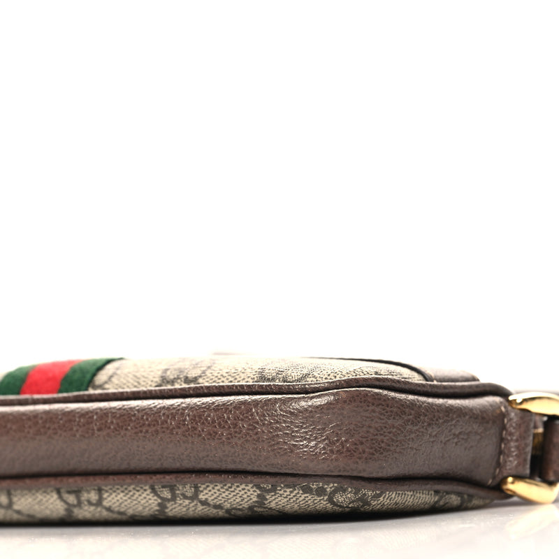 Gucci Gg Supreme Web Mini Ophidia Bag