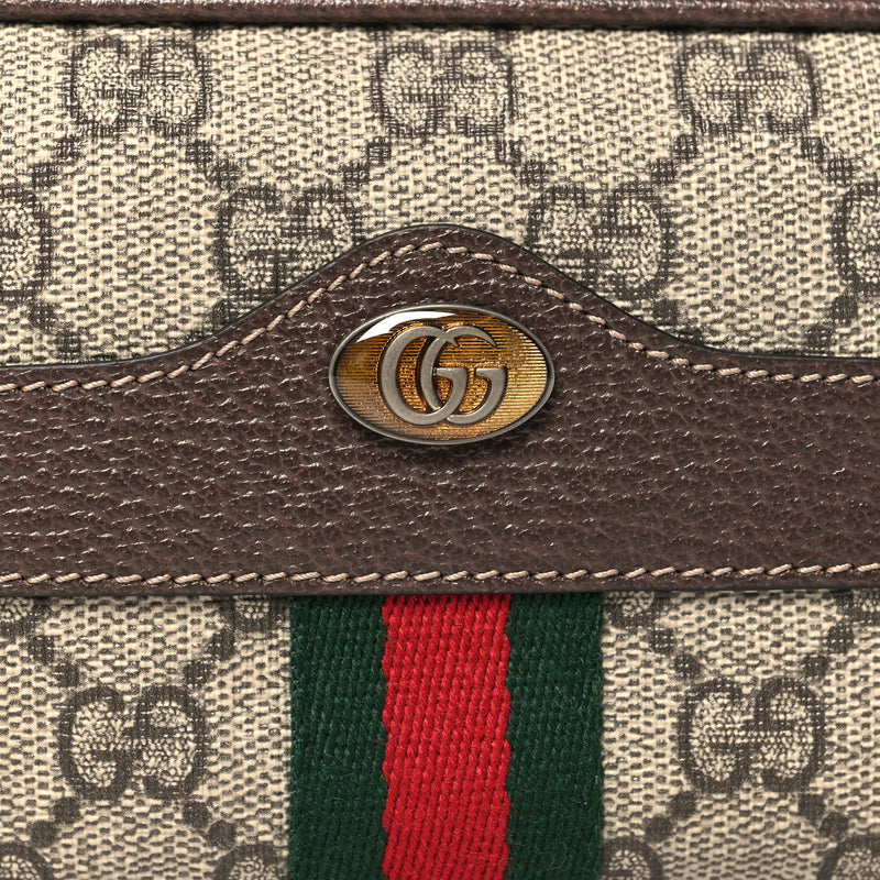 Gucci Gg Supreme Web Mini Ophidia Bag