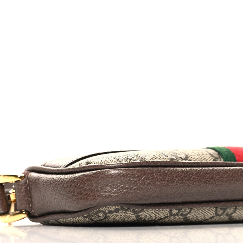Gucci Gg Supreme Web Mini Ophidia Bag