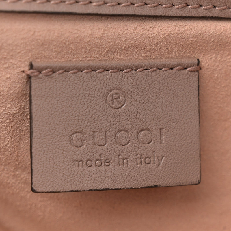 Gucci Calfskin Matelasse Super Mini Gg