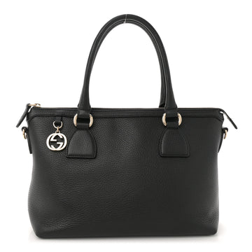 Gucci Dollar Calfskin Gg Charm Satchel