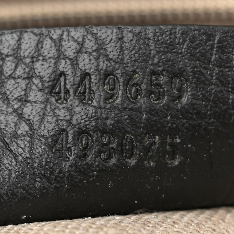 Gucci Dollar Calfskin Gg Charm Satchel