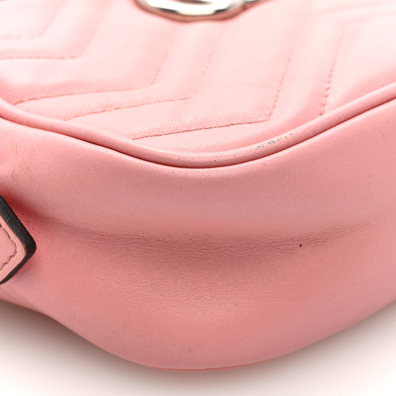 Gucci Calfskin Matelasse Mini Gg Marmont