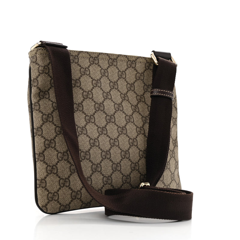 Gucci Gg Supreme Small Flat Messenger
