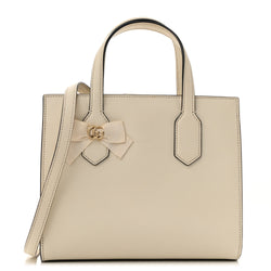 Gucci Calfskin Marmont Ribbon Top Handle