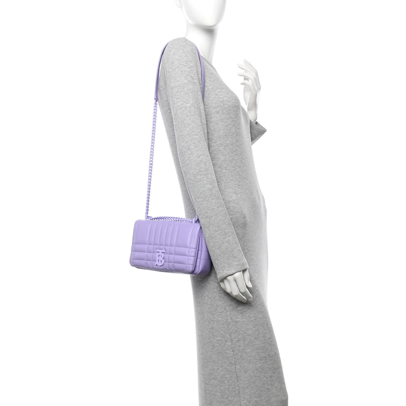 Burberry Lambskin Quilted Small Lola Bag