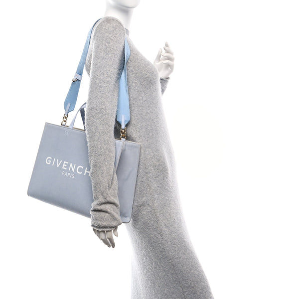 Givenchy Canvas Medium G-Tote Cloud Blue