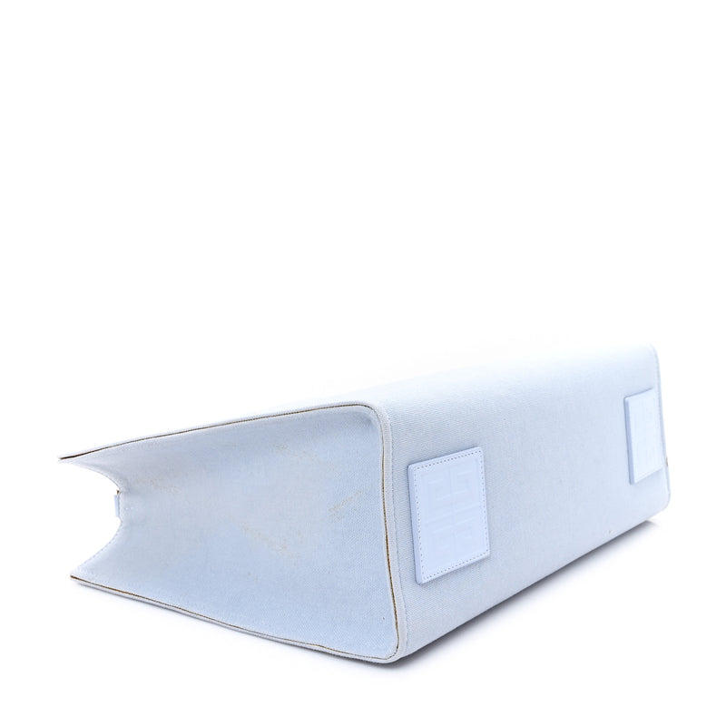 Givenchy Canvas Medium G-Tote Cloud Blue