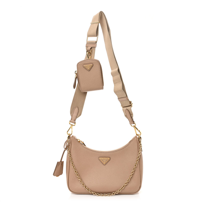 Prada Saffiano Lux Re-Edition Shoulder