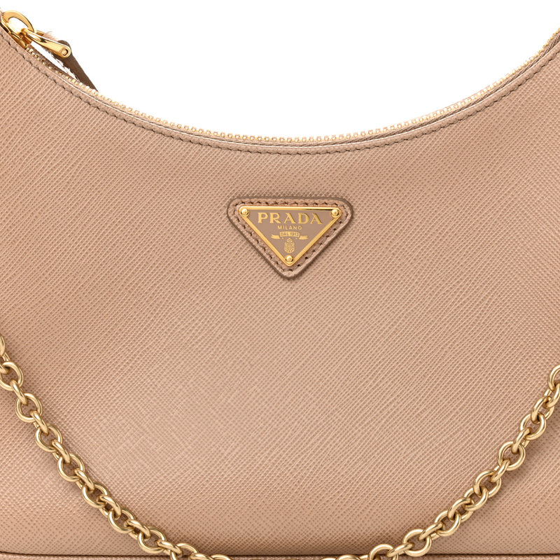 Prada Saffiano Lux Re-Edition Shoulder