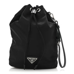 Prada Re-Nylon Saffiano Bucket Wristlet