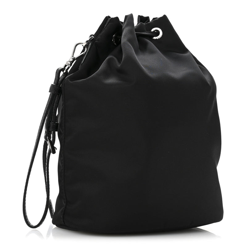 Prada Re-Nylon Saffiano Bucket Wristlet