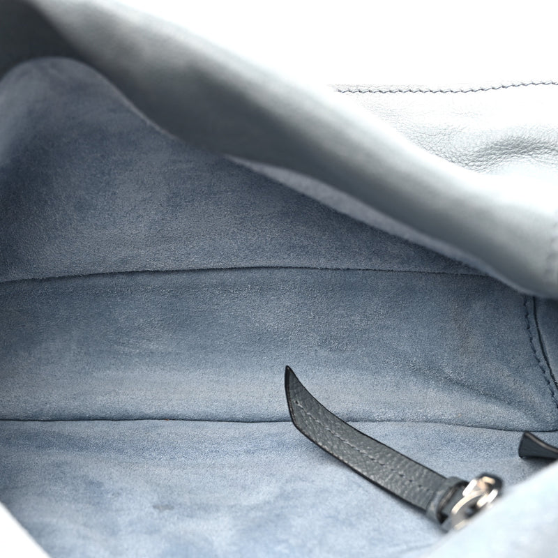 Prada Glace Calf Studded Etiquette Flap