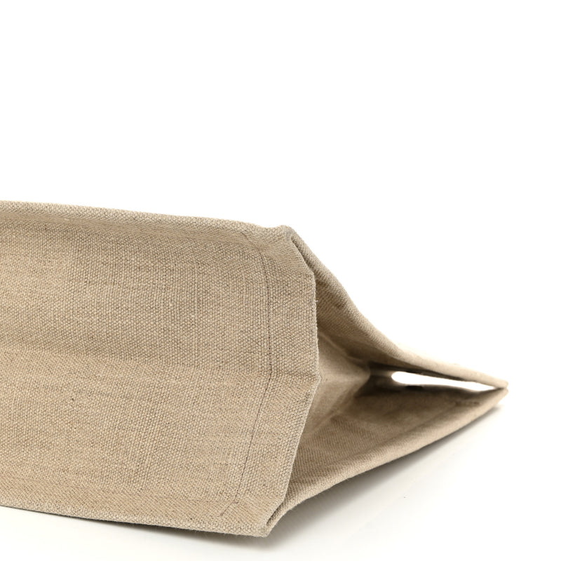 Saint Laurent Linen Calfskin Small Rive