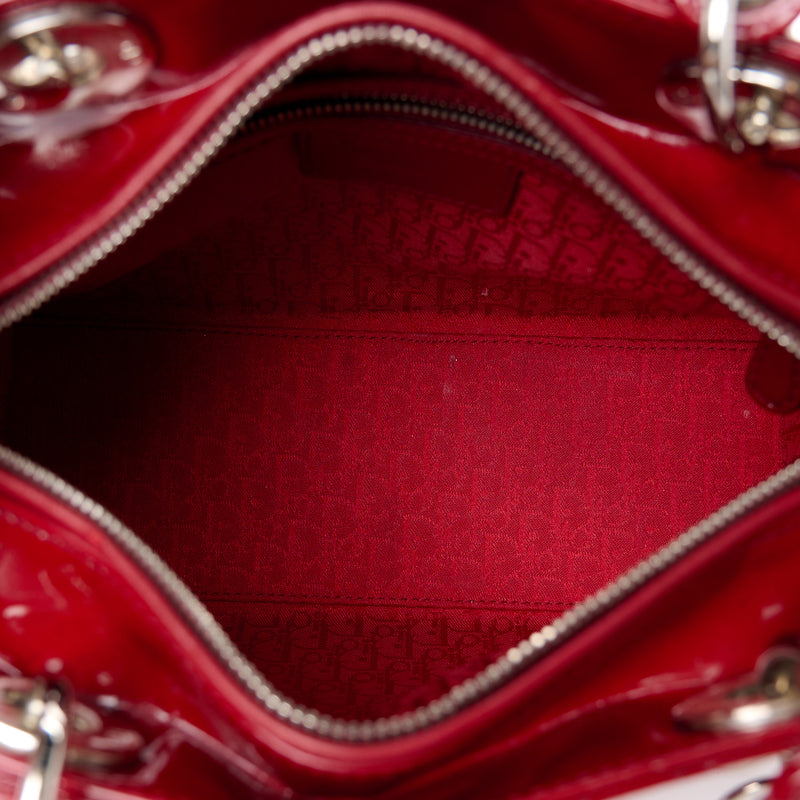 Christian Dior Patent Cannage Medium