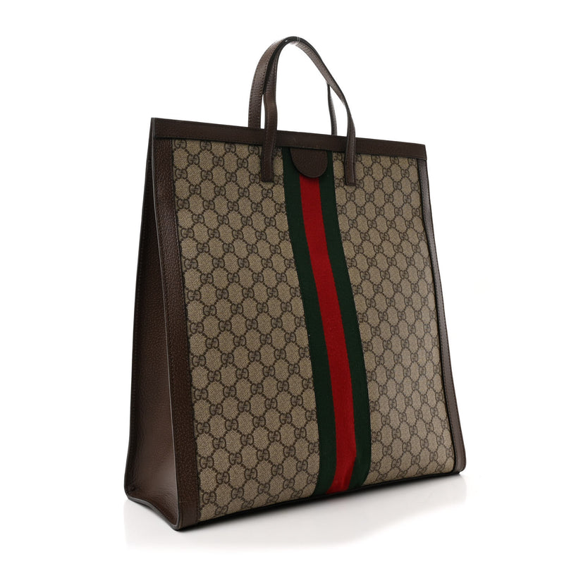 Gucci Gg Supreme Web Ophidia Vertical