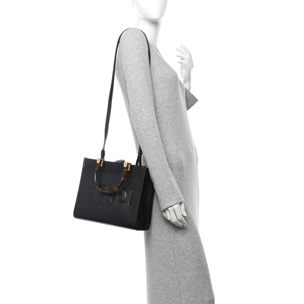 Fendi Vitello King Plexiglass Logo