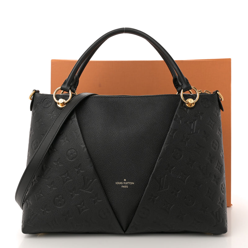 Louis Vuitton Empreinte V Tote Mm Black