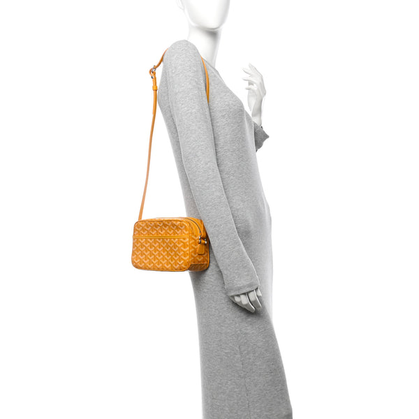 Goyard Goyardine Sac Cap Vert Yellow