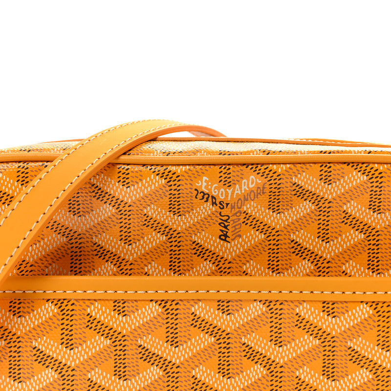 Goyard Goyardine Sac Cap Vert Yellow