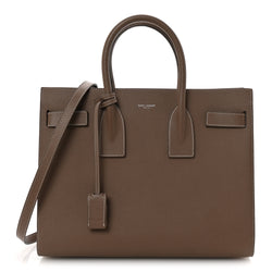 Saint Laurent Grained Calfskin Topstitch