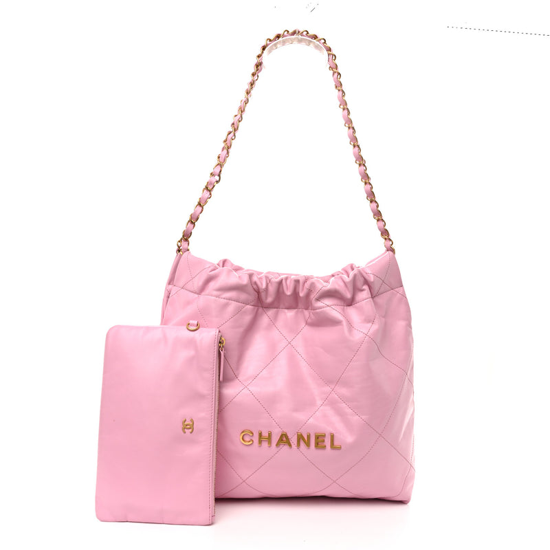 Chanel Shiny Calfskin Quilted Small 22