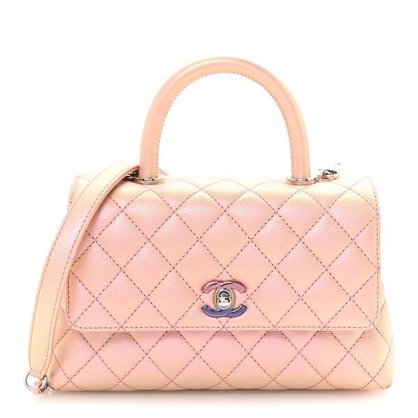 Chanel Iridescent Caviar Quilted Mini