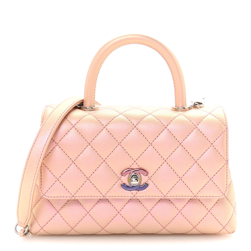 Chanel Iridescent Caviar Quilted Mini