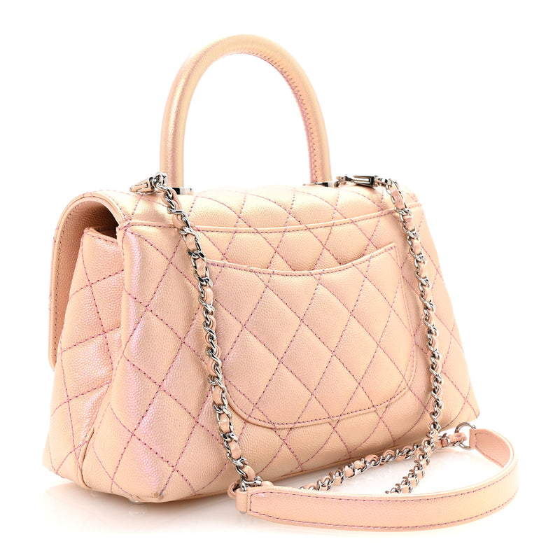 Chanel Iridescent Caviar Quilted Mini