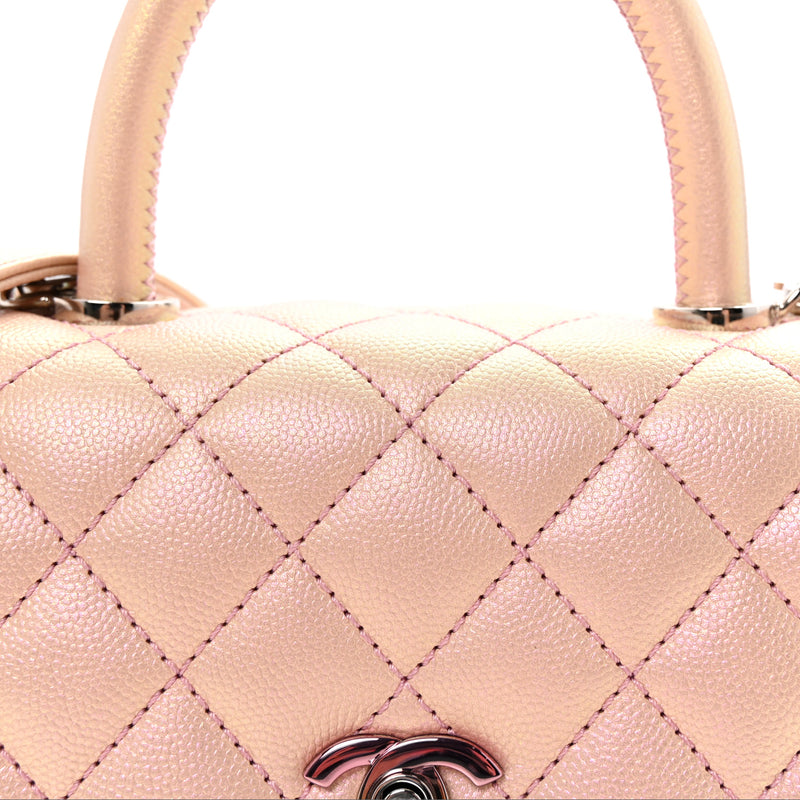 Chanel Iridescent Caviar Quilted Mini