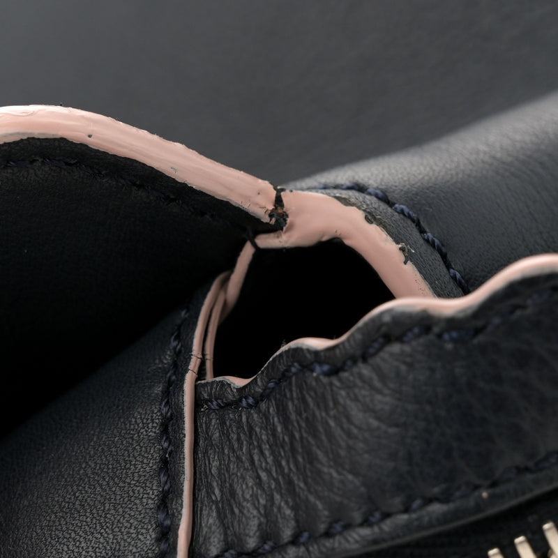 Fendi Vitello Dolce Scalloped Studded