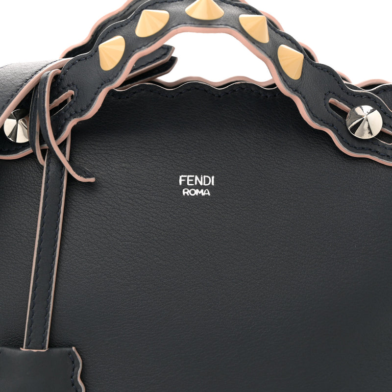 Fendi Vitello Dolce Scalloped Studded