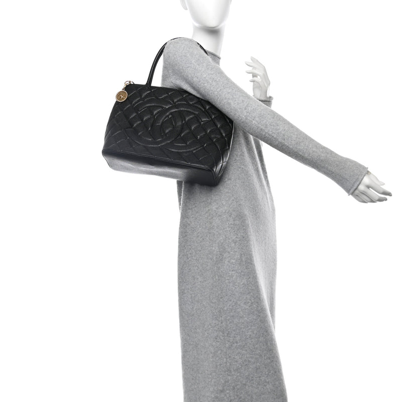 Chanel Caviar Quilted Medallion Tote