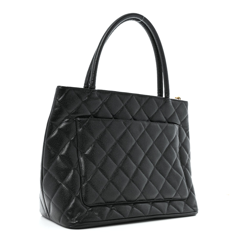 Chanel Caviar Quilted Medallion Tote