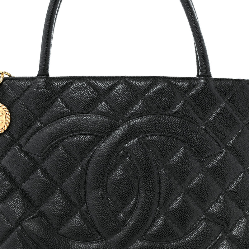 Chanel Caviar Quilted Medallion Tote