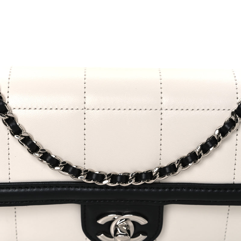 Chanel Lambskin Calfskin Chic Frame Flap