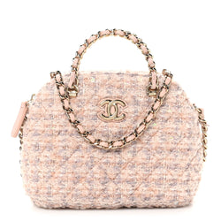 Chanel Cotton Wool Tweed Sequin Quilted