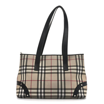 Burberry Vintage Check Studded Tote