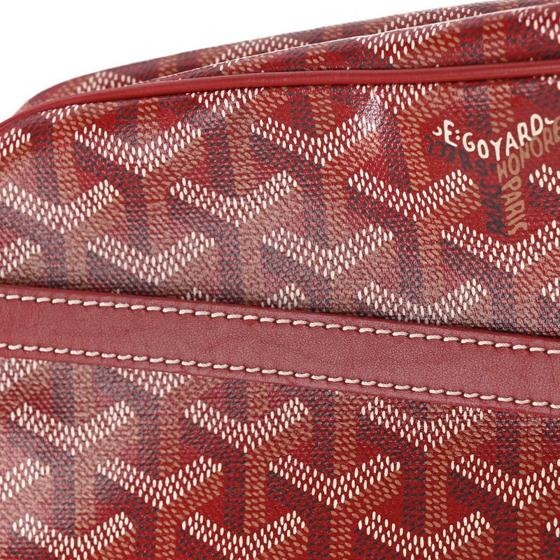 Goyard Goyardine Sac Cap Vert Red