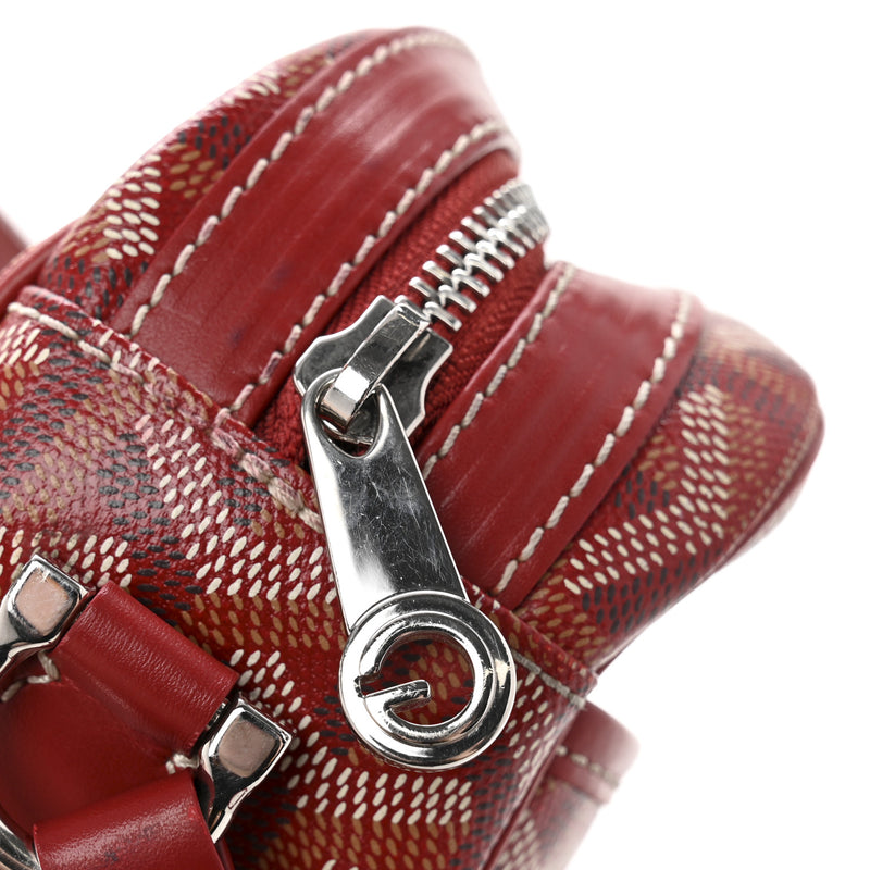 Goyard Goyardine Sac Cap Vert Red