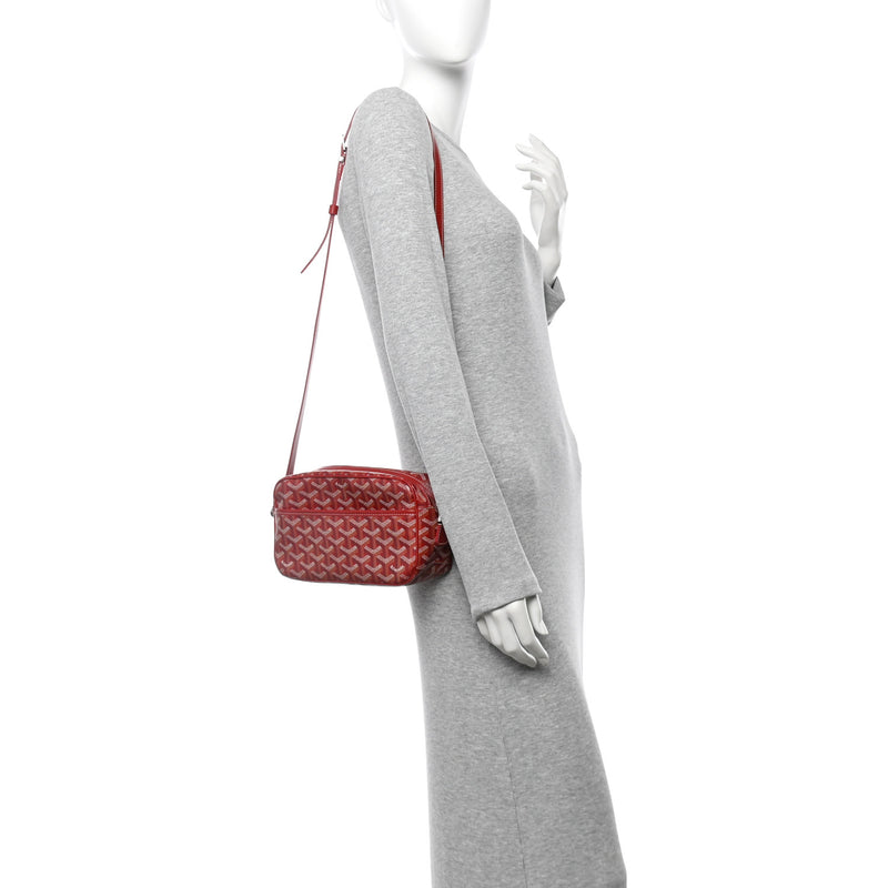 Goyard Goyardine Sac Cap Vert Red