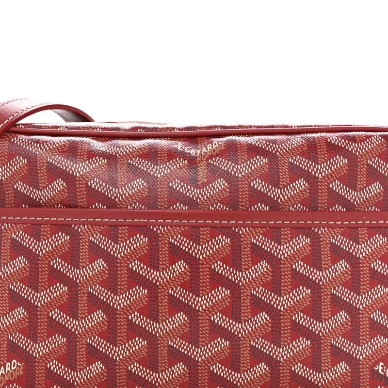 Goyard Goyardine Sac Cap Vert Red