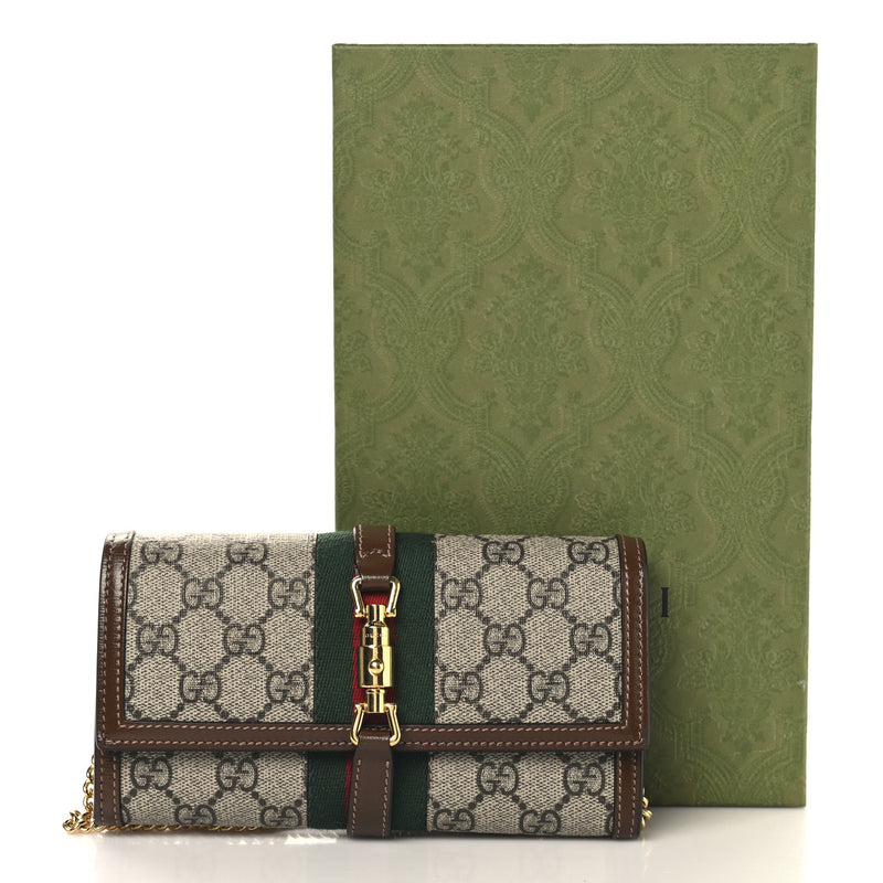 Gucci Gg Supreme Azalea Calfskin Web